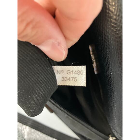 COACH 33475 BLACK NYLON SIGNATURE PRINT WOMENS SHOULDER BAG - Picture 11 of 16